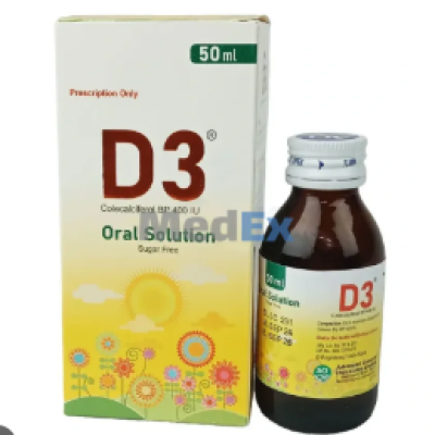 D3  50 Oral Solisuon